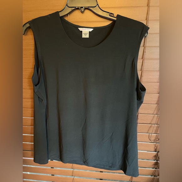 Allison Daley Tops - Allison Daley Classic Black Tank Top